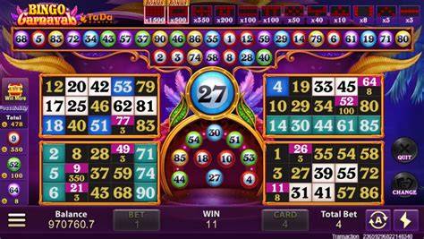 Carnaval Bingo - MGA Games