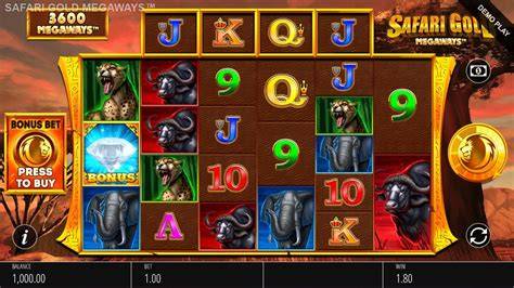 Safari Gold Megaways - Blueprint Gaming